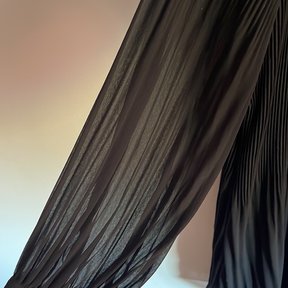 Zara black chiffon dress Size small - Picture 4 of 5